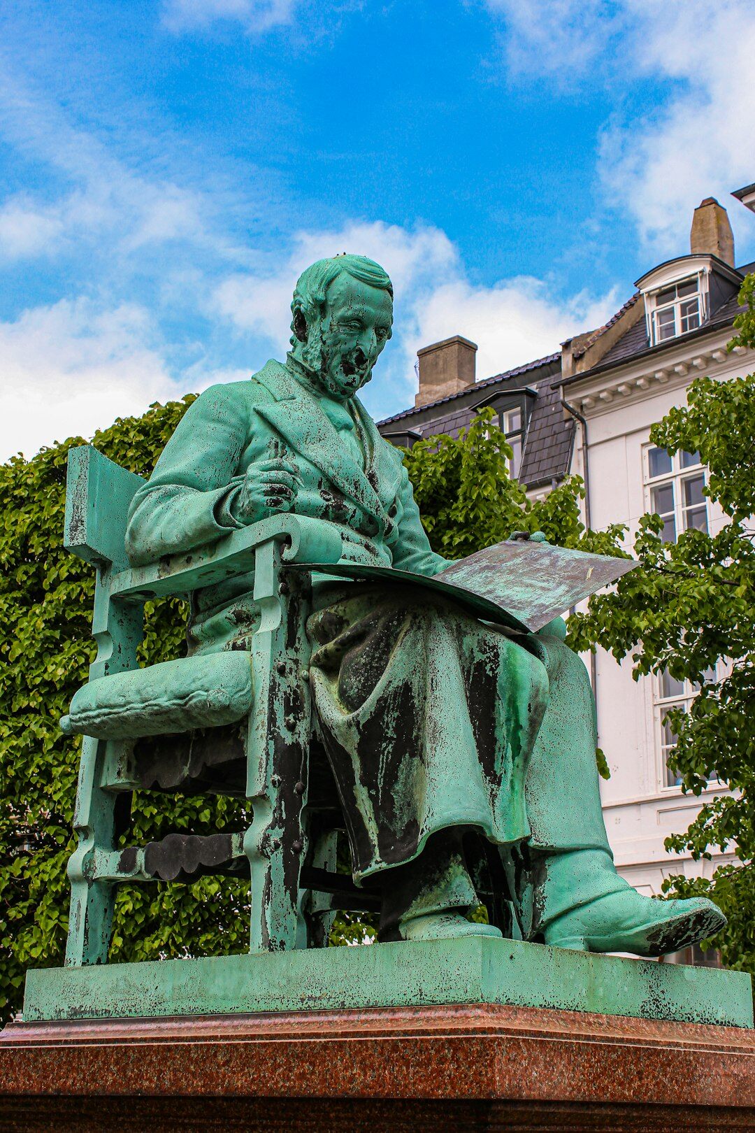 Portrait of the Danish founder and editor-in-chief