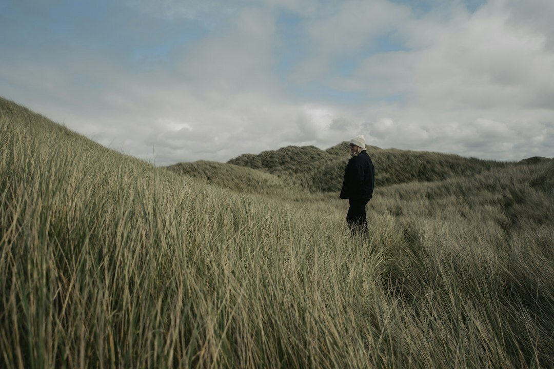 Portrait of a Danish male documentary photographer